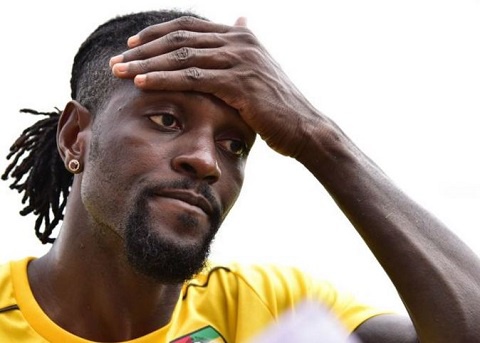 Emmanuel Adebayor was unable to help his country qualify for the 2019 Africa Cup of Nations