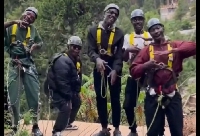 The lookalike of President Akufo-Addo is seen twerking in the TikTok video
