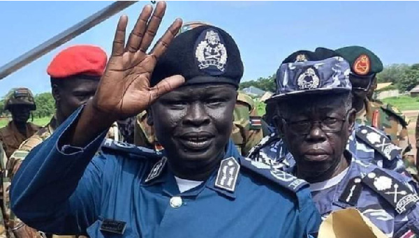 Sacked South Sudan police boss Majak Akec Malok