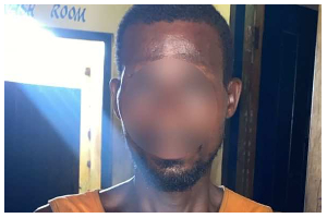 A photo of the suspect