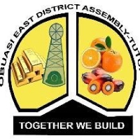 The logo of Obuasi East District Assembly