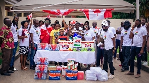 The donation exercise by Ghanafest