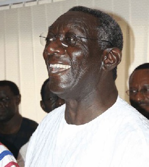 Kufuor Laughing