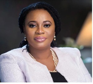 Chair of the Electoral Commission, Mrs. Charlotte Osei