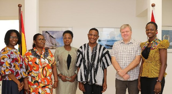 Ambassador of Denmark H.E. Tom Nørring with ISD delegation