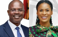 TDC Ghana boss Courage Makafui Nunekpeku (L) and Ebi Bright (R)