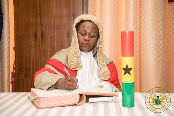 Gertrude Torkornoo is the Chief Justice of Ghana