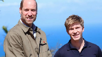 Prince William has joined Australian wildlife conservationist Robert Irwin