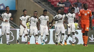 Ghana's Black Starlets team