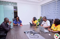 GMTF Administrator, Adjoa Obuobia Darko Opoku meets stakeholders in media