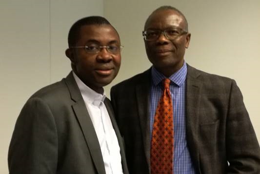 Francis(left) and Tete Kobla(right)