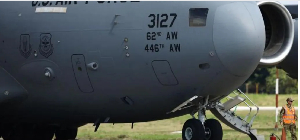 Military planes are often used by the US to deport immigrants