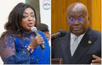 Freda Prempeh and Nana Akufo-Addo