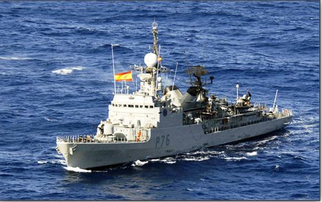 SPS Infanta Elena in currently allocated to the Spanish Maritime Action Force