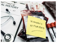 File photo of transfused blood