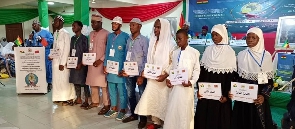 Participants of the Mohammed VI Foundation Qur’an competition