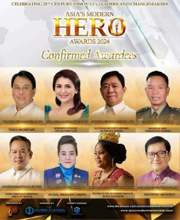 Asia's Modern Hero Award recipients captured in a photo