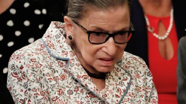 Ms Ginsburg has been admitted to hospital