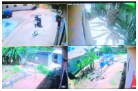 Footage from CCTV captured the suspect leaving with the toddler