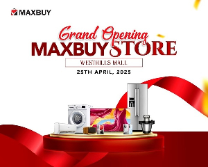 Maxbuy is one of Ghana's top electronics and home appliance retailers