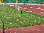 See the current state of the Baba Yara Sports Stadium pitch
