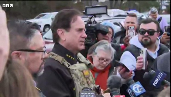 Sheriff sayd synagogue suspect dead, security guard injured