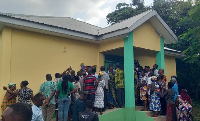 The CHPS facility was commissioned in the Hohoe Municipal Assembly