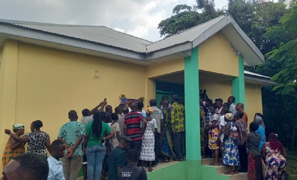 The CHPS facility was commissioned in the Hohoe Municipal Assembly