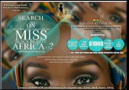 Logo of Miss Black Beauty Africa pageant