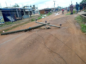 Fallen Electricity Pole22