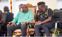 President Akufo-Addo and IGP George Akuffo Dampare