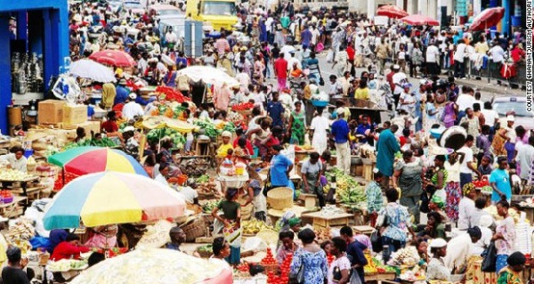 Ghanaian traders protessted the taking over of businesses by Nigerians in the retail sector