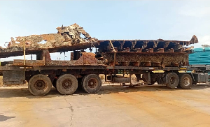 The shipwreck was valued at GH¢200,000