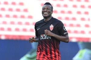 Ghana's all-time top scorer, Asamoah Gyan