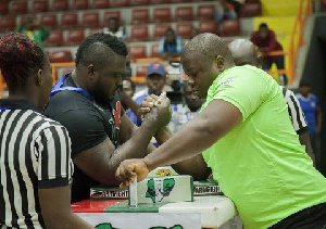 Ghana was at the 39th World Armwrestling Championship in Budapest, Hungary