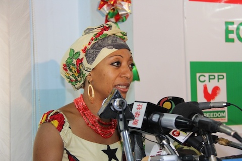 Samia Nkrumah, Chairperson of the CPP