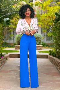 A classic pants for the corporate lady
