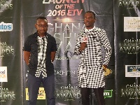 Kwame Gyan (L) and Daniel Delong (R)