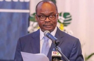 Governor of the Bank of Ghana, Dr. Ernest Kwamina Yedu Addison