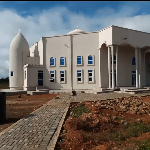 A picture of the newly-built mosque in Walewale