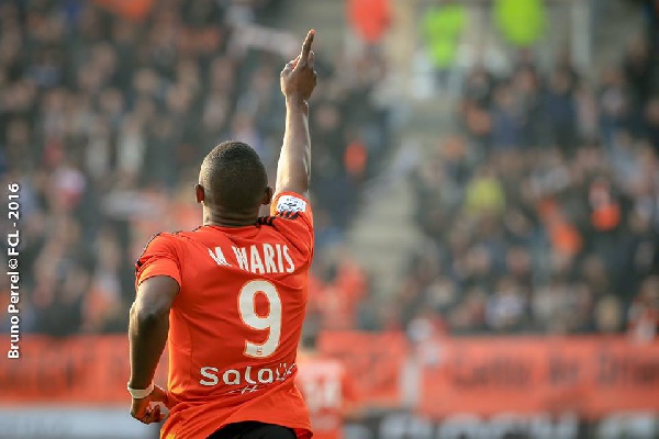 Majeed Waris scored for Lorient against Angers