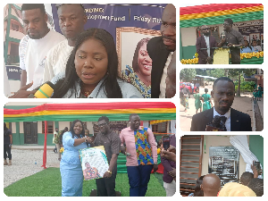 Collage Of The Current And The Former DCE's For The Afigya Kwabre South 