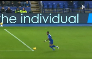 Fatawu Issahaku scored his eighth goal of the season for Leicester City