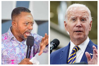 Owusu Bempah and Joe Biden