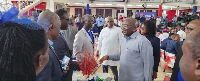 The meeting with the religious groups in Akropong marked the beginning of Bawumia's regional tour