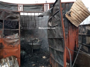 Some shops destroyed by fire (file photo)