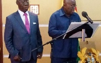 President Nana Akufo-Addo discloses his 13 ministers-designate at the Jubilee House
