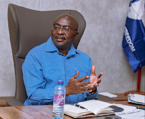 Dr Mahamudu Bawumia is the flagbearer of the New Patriotic Party(NPP)