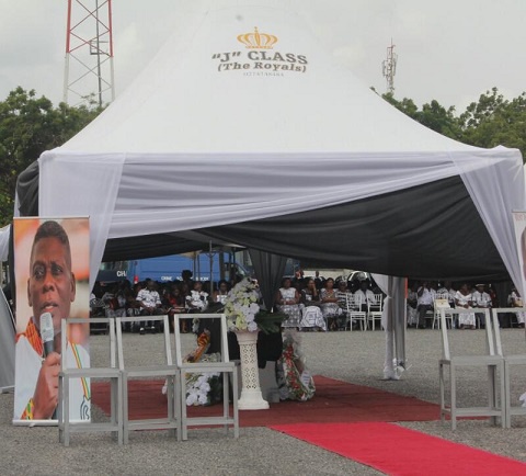 Pictures from Sam Arday's burial ceremony