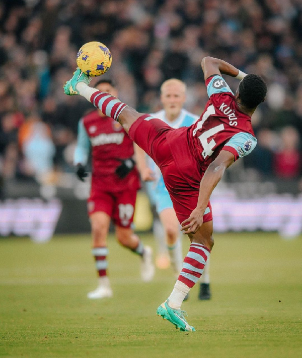 West Ham player, Mohammed Kudus